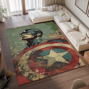 Alternative view of Captain America – Marvel 08 Teppich - TOK
