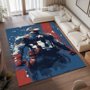 Alternative view of Captain America – Marvel 10 Teppich - TOK