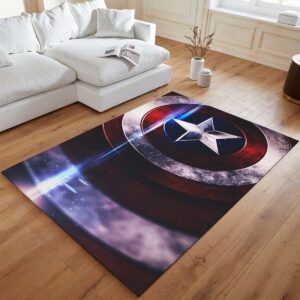 Alternative view of Captain America – Schild 4 Teppich - TOK