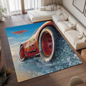 Alternative view of Cars 95 – Lightning McQueen 11 Teppich - TOK