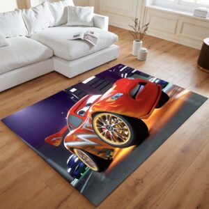 Alternative view of Cars 95 – Lightning McQueen 13 Teppich - TOK