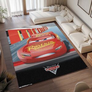 Alternative view of Cars 95 – Lightning McQueen 3 Teppich - TOK