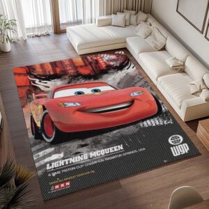 Alternative view of Cars 95 – Lightning McQueen 5 Teppich - TOK