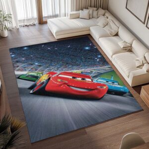Alternative view of Cars 95 – Lightning McQueen – Rennen Teppich - TOK