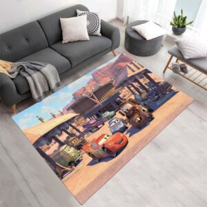Cars – Lightning McQueen, Sally und Hook Teppich - TOK