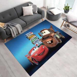 Cars – Lightning McQueen und Hook Teppich - TOK