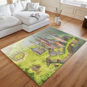 Alternative view of Schloss Hogwarts Harry Potter Teppich - TOK