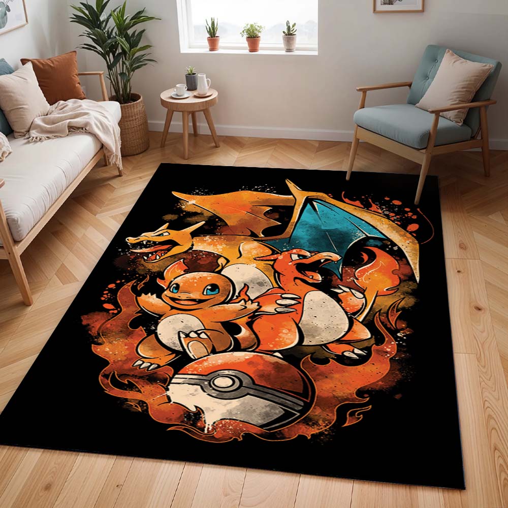 Glurak Pokémon - Charizard Pokemon Teppich - TOK