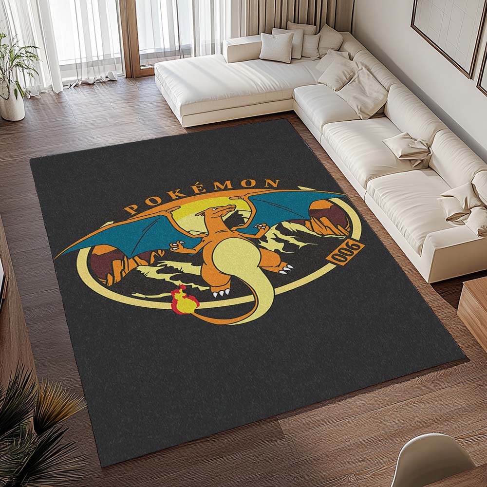 Glurak Pokémon - Charizard Pokemon 10 Teppich - TOK – Bild 2