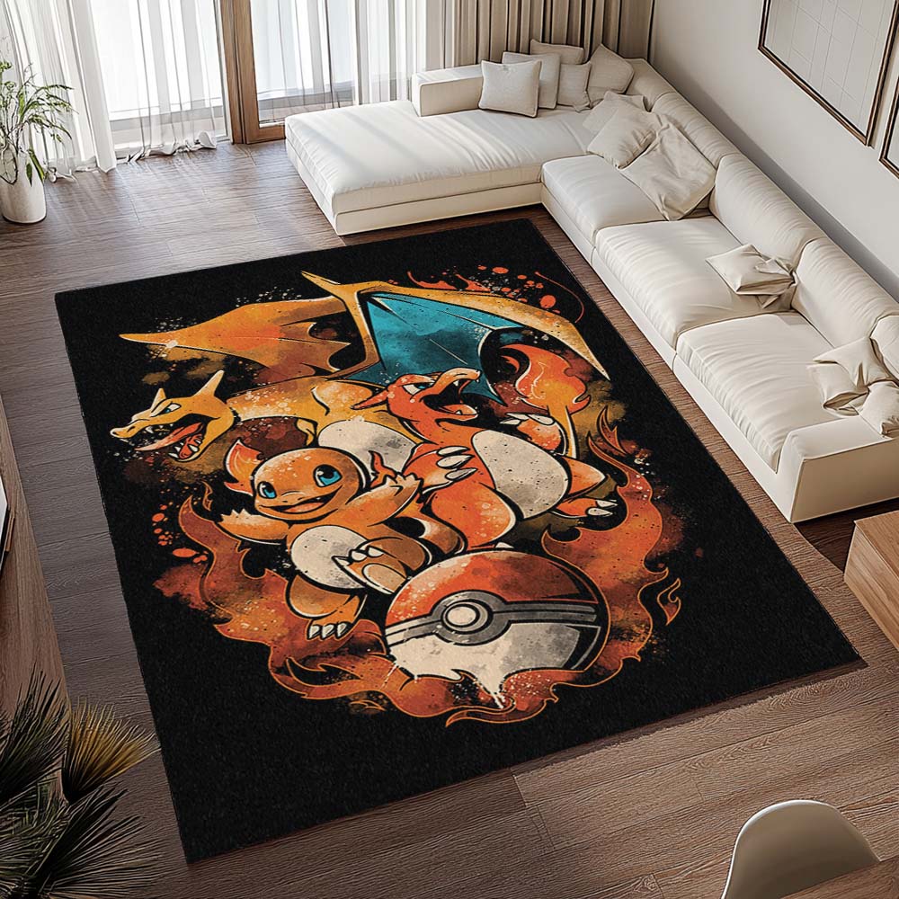 Glurak Pokémon - Charizard Pokemon Teppich - TOK – Bild 2
