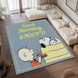 Alternative view of Charlie Brown und Snoopy – Die Peanuts 3 Teppich - TOK