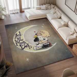Alternative view of Charlie Brown und Snoopy – Die Peanuts 4 Teppich - TOK