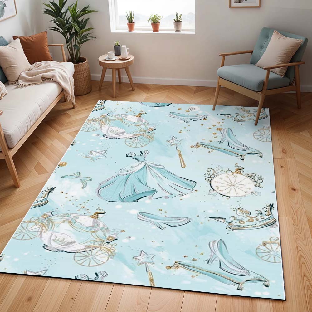 Cinderella – Disney Prinzessin – Muster 01 Teppich - TOK
