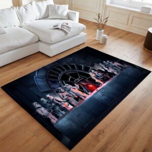 Alternative view of Darth Vader Imperator Palpatine Sturmtruppler Star Wars Teppich - TOK