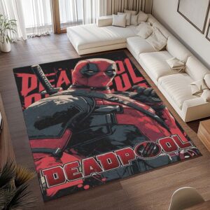 Alternative view of Deadpool 22 Teppich - TOK