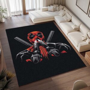 Alternative view of Deadpool 5 Teppich - TOK