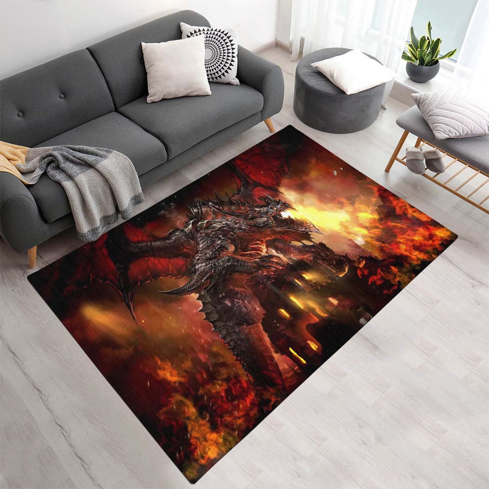 Todesschwinge der Zerstörer World of Warcraft Teppich - TOK