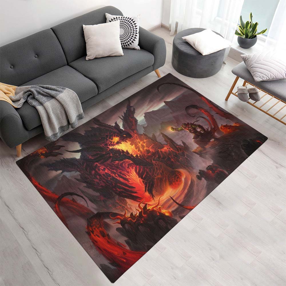 Todesschwinge der Zerstörer World of Warcraft 5 Teppich - TOK