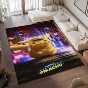 Alternative view of Detektiv Pikachu Teppich - TOK