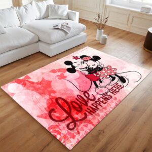 Alternative view of Disney – Micky Maus und Minnie Maus 11 Teppich - TOK