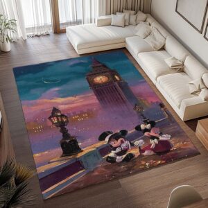 Alternative view of Disney – Micky Maus und Minnie Maus 15 Teppich - TOK