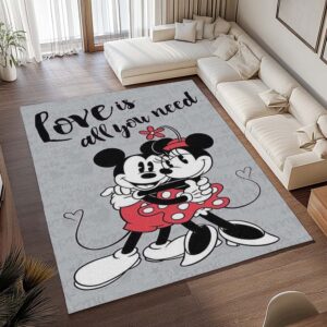 Alternative view of Disney – Micky Maus und Minnie Maus 17 Teppich - TOK
