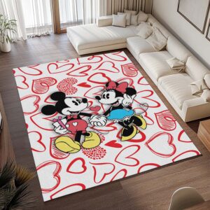 Alternative view of Disney – Micky Maus und Minnie Maus 5 Teppich - TOK