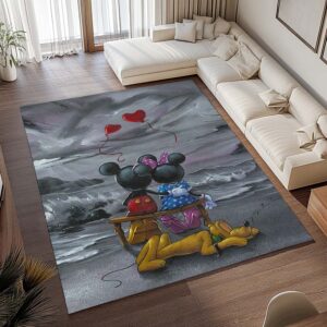 Alternative view of Disney – Micky Maus und Minnie Maus 7 Teppich - TOK