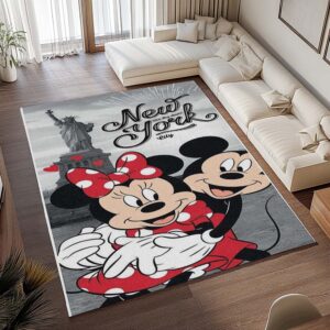 Alternative view of Disney – Micky Maus und Minnie Maus in New York Teppich - TOK