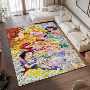 Alternative view of Disney Prinzessin 17 Teppich - TOK