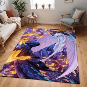 Drachen – Ohnezahn und Tagschatten - Dragons Teppich - TOK