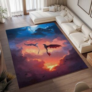 Alternative view of Drachen – Ohnezahn und Tagschatten 11 - Dragons Teppich - TOK