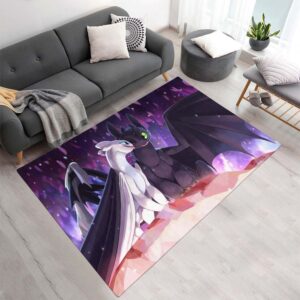 Drachen – Ohnezahn und Tagschatten 4 - Dragons Teppich - TOK
