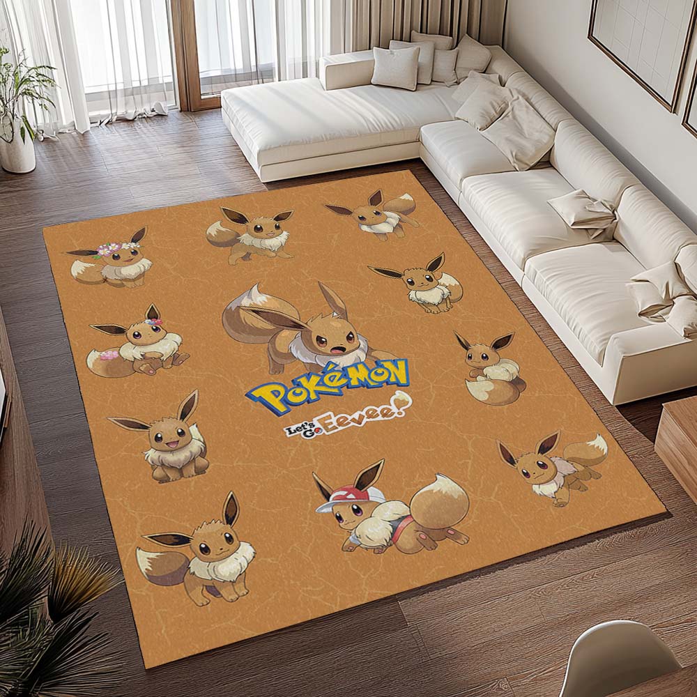 Evoli Pokémon - Eevee Pokemon Teppich - TOK – Bild 2