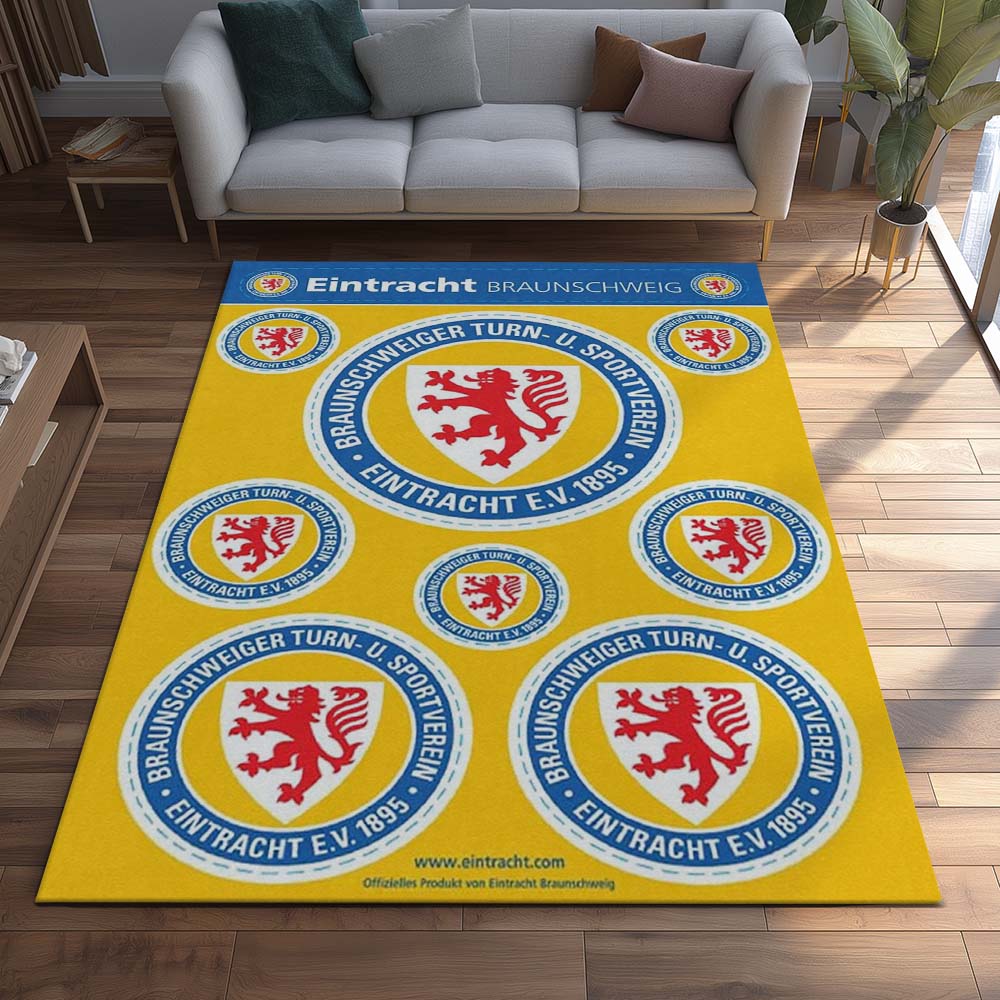 Eintracht Braunschweig Teppich 17 - Teppich für Fans