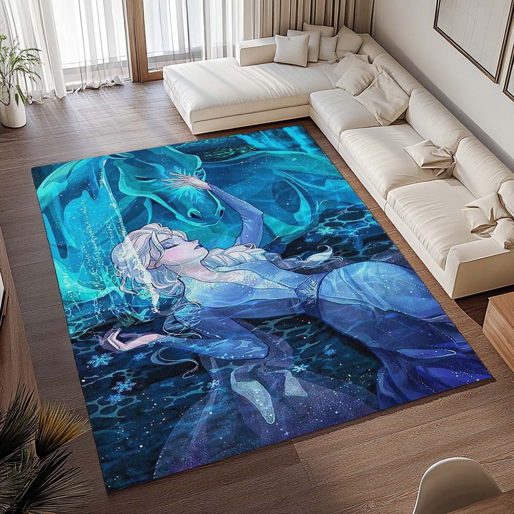 Elsa Disney Prinzessin Die Eiskönigin - Frozen 1007 Teppich - TOK – Bild 2