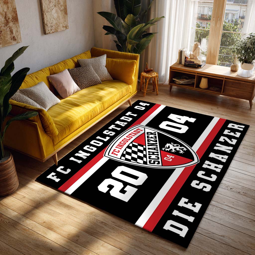 FC Ingolstadt 04 - FCI Teppich 2 - Teppich für Fans – Bild 2