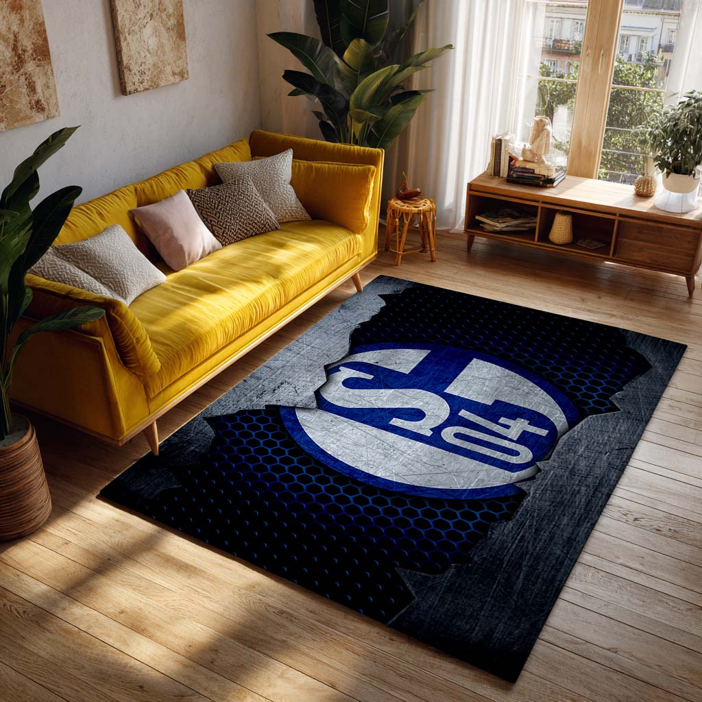 FC Schalke 04 - S04 Teppich 17 - Teppich für Fans – Bild 2