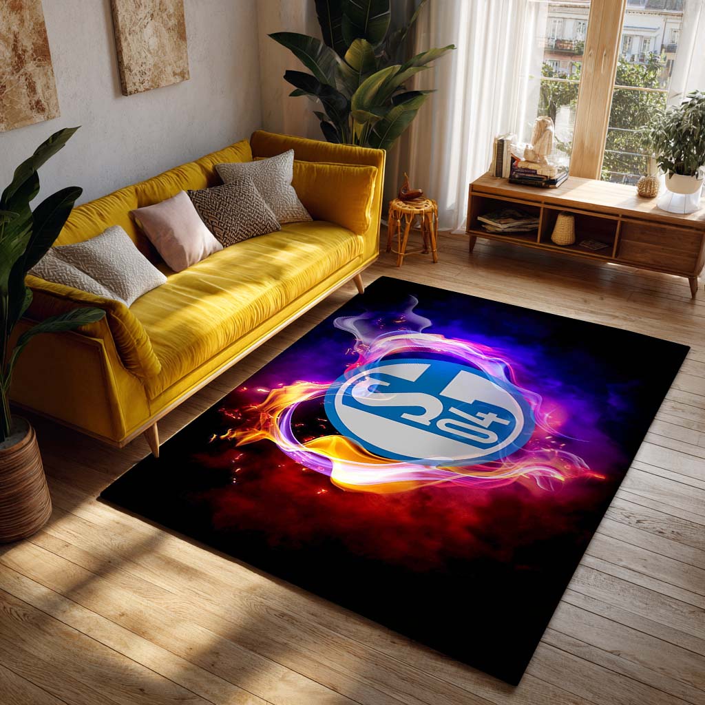 FC Schalke 04 - S04 Teppich 10 - Teppich für Fans – Bild 2