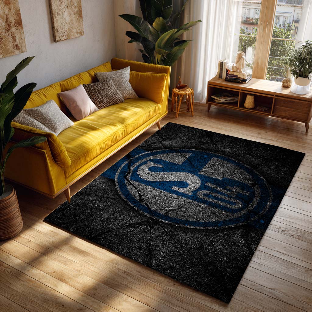FC Schalke 04 - S04 Teppich 12 - Teppich für Fans – Bild 2