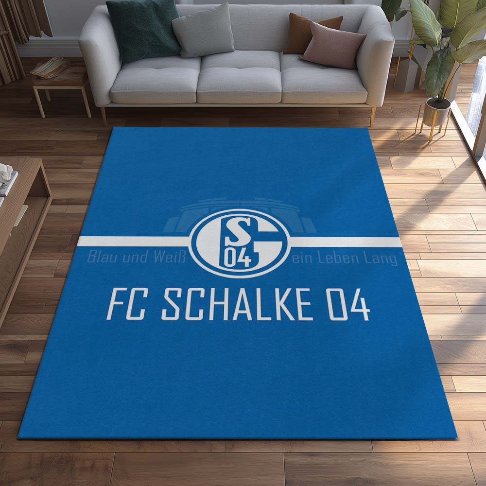 FC Schalke 04 - S04 Teppich 11 - Teppich für Fans