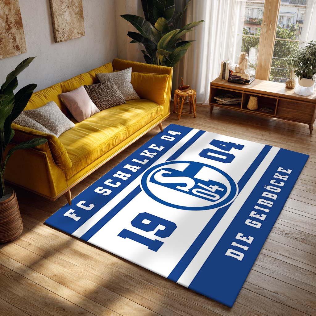 FC Schalke 04 - S04 Teppich 05 - Teppich für Fans – Bild 2