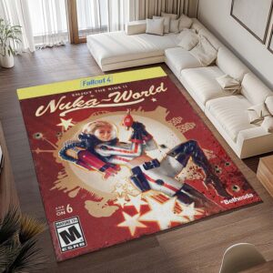 Alternative view of Fallout 4 – Nuka World 3 Teppich - TOK