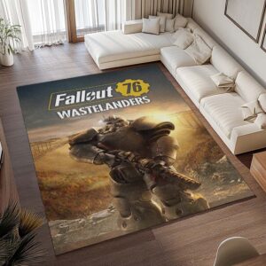 Alternative view of Fallout 76 – Wastelanders Teppich - TOK