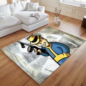 Alternative view of Fallout – Vault Boy 3 Teppich - TOK
