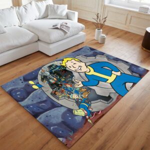 Alternative view of Fallout – Vault Boy 5 Teppich - TOK