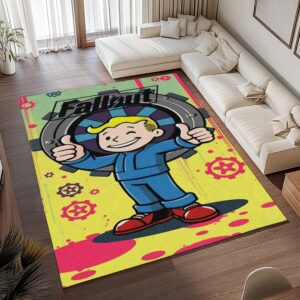 Alternative view of Fallout – Vault Boy 8 Teppich - TOK