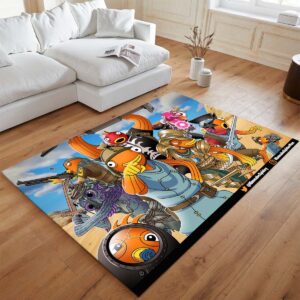 Alternative view of Fishsticks Skin Fortnite Spiele 06 Teppich - TOK