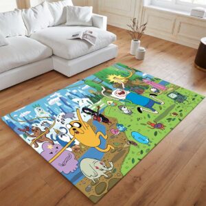 Alternative view of Fortnite Adventure Time Alle Skins Teppich - TOK
