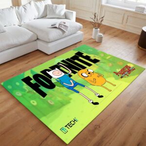 Alternative view of Fortnite Adventure Time Skin Teppich - TOK